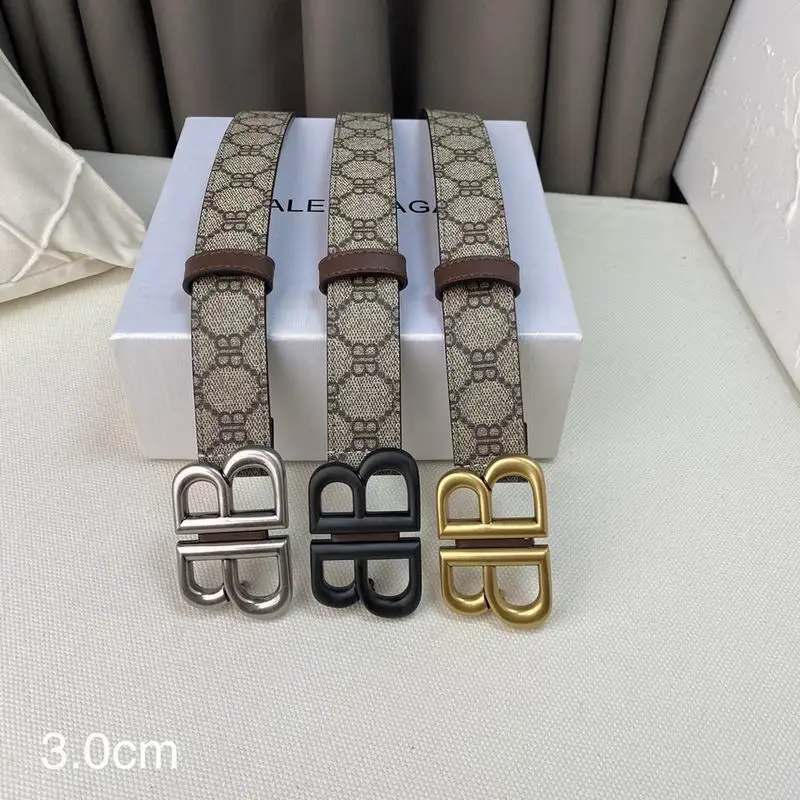 Balenciaga belt 30mmX90-115cm 7D03